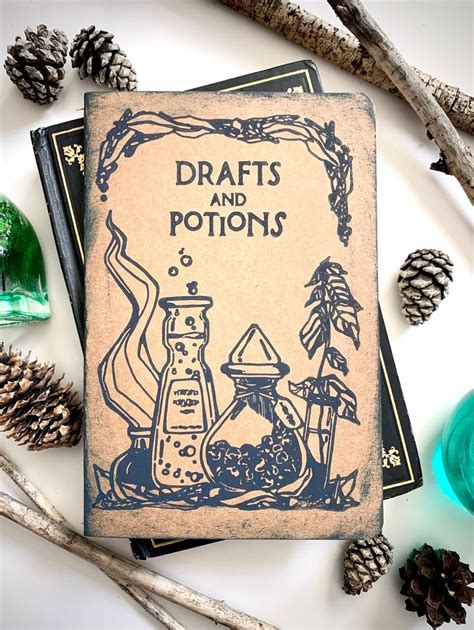 Step into a World of Magic with the Magical Drafts and Potions Book.